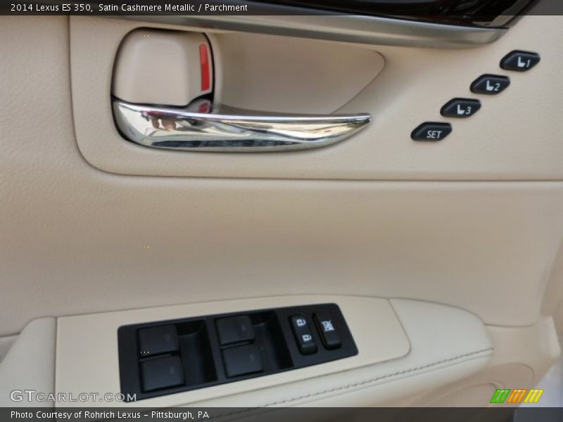 Satin Cashmere Metallic / Parchment 2014 Lexus ES 350