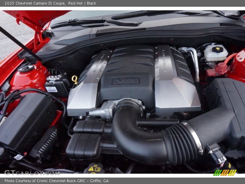 Red Hot / Black 2015 Chevrolet Camaro SS Coupe
