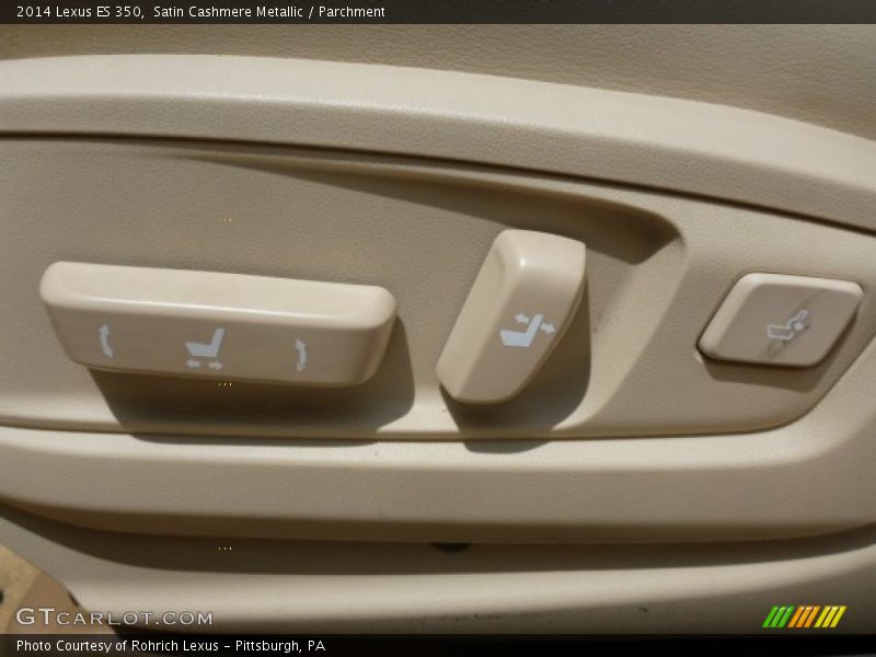 Satin Cashmere Metallic / Parchment 2014 Lexus ES 350