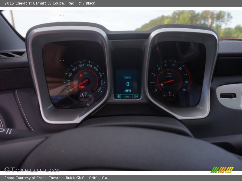 Red Hot / Black 2015 Chevrolet Camaro SS Coupe
