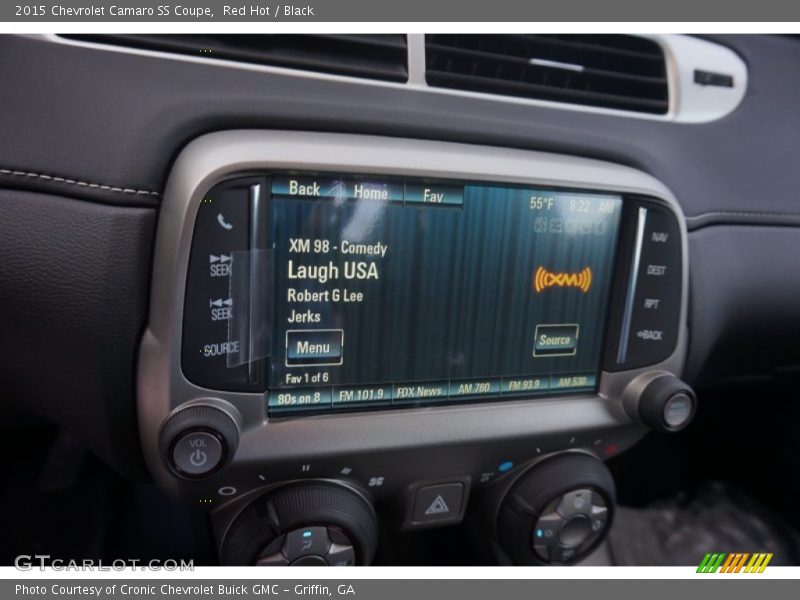 Red Hot / Black 2015 Chevrolet Camaro SS Coupe