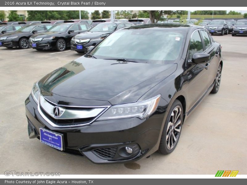 Crystal Black Pearl / Ebony 2016 Acura ILX Technology