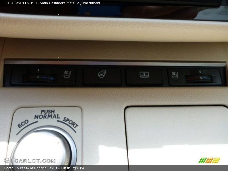 Satin Cashmere Metallic / Parchment 2014 Lexus ES 350