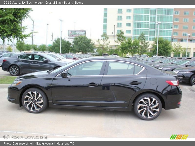 Crystal Black Pearl / Ebony 2016 Acura ILX Technology