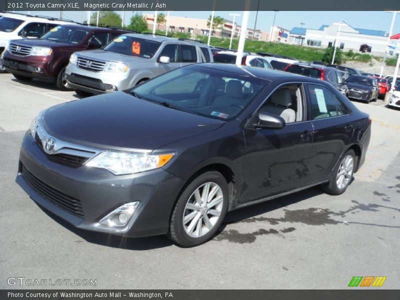 Magnetic Gray Metallic / Ash 2012 Toyota Camry XLE