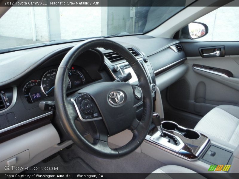 Magnetic Gray Metallic / Ash 2012 Toyota Camry XLE