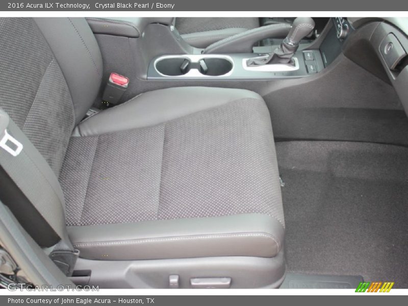 Crystal Black Pearl / Ebony 2016 Acura ILX Technology