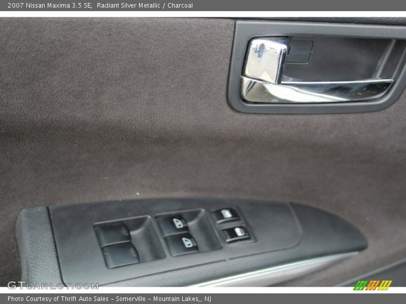 Radiant Silver Metallic / Charcoal 2007 Nissan Maxima 3.5 SE