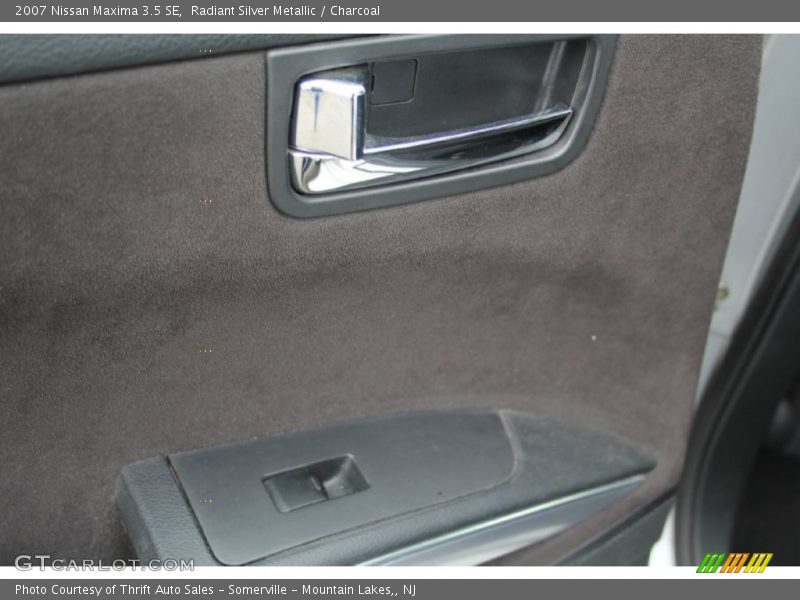 Radiant Silver Metallic / Charcoal 2007 Nissan Maxima 3.5 SE