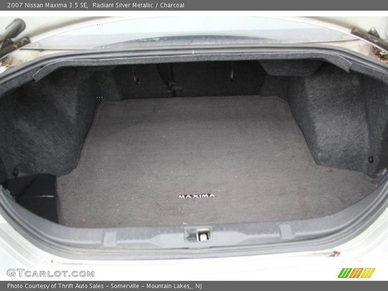 Radiant Silver Metallic / Charcoal 2007 Nissan Maxima 3.5 SE
