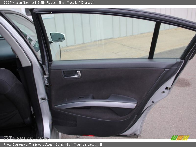 Radiant Silver Metallic / Charcoal 2007 Nissan Maxima 3.5 SE