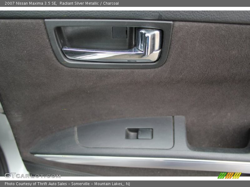 Radiant Silver Metallic / Charcoal 2007 Nissan Maxima 3.5 SE