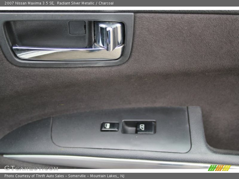 Radiant Silver Metallic / Charcoal 2007 Nissan Maxima 3.5 SE