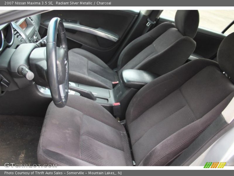 Radiant Silver Metallic / Charcoal 2007 Nissan Maxima 3.5 SE