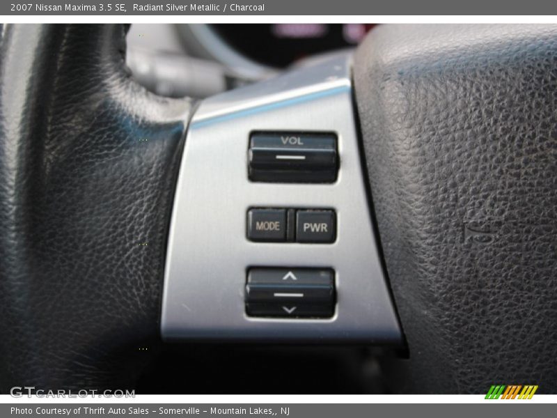 Radiant Silver Metallic / Charcoal 2007 Nissan Maxima 3.5 SE