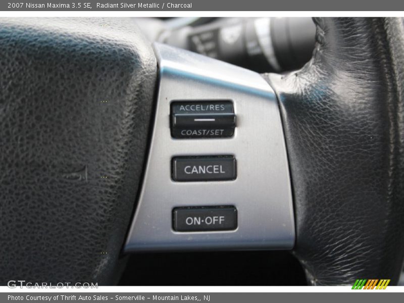 Radiant Silver Metallic / Charcoal 2007 Nissan Maxima 3.5 SE