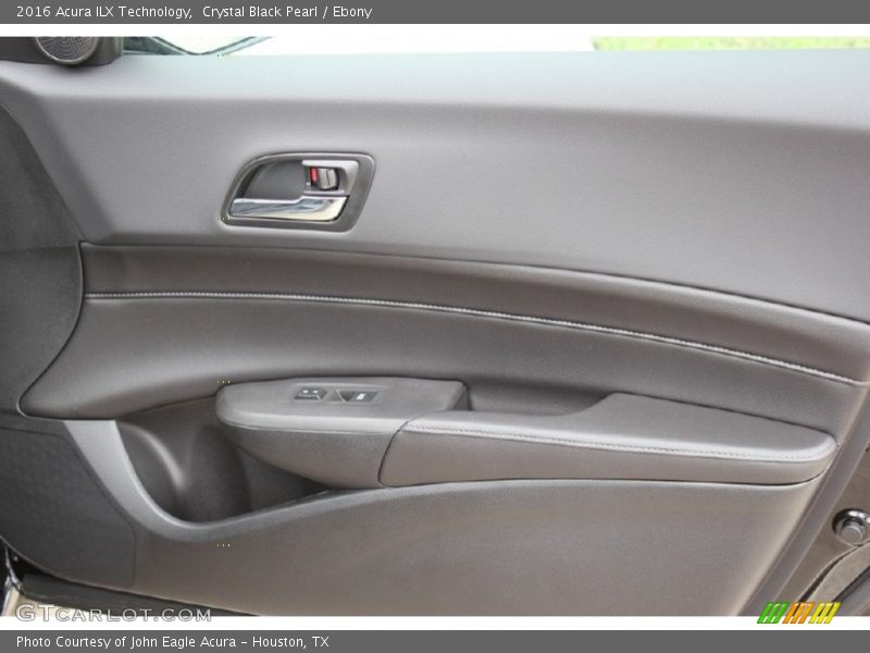 Crystal Black Pearl / Ebony 2016 Acura ILX Technology