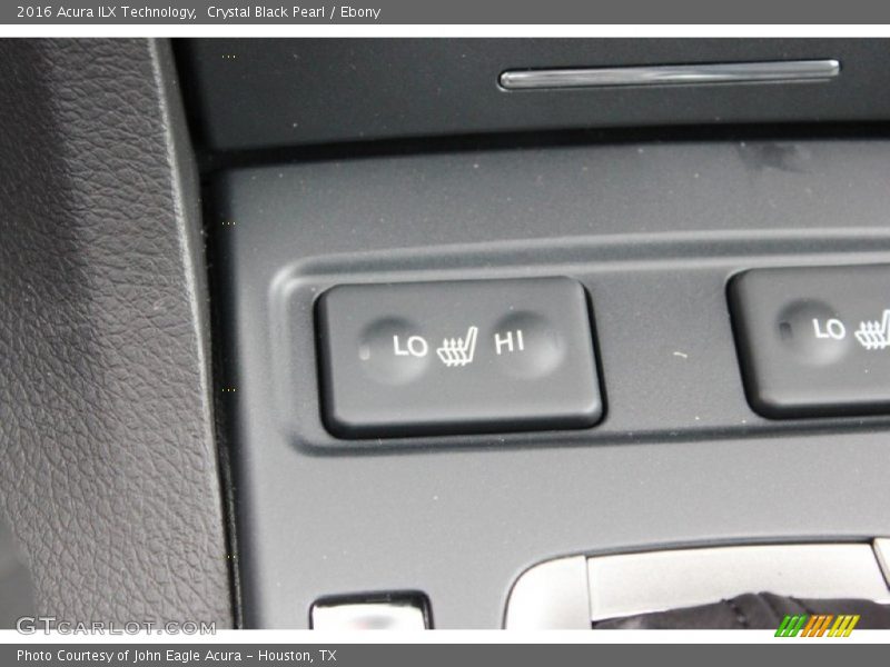 Crystal Black Pearl / Ebony 2016 Acura ILX Technology