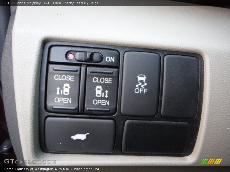 Dark Cherry Pearl II / Beige 2012 Honda Odyssey EX-L