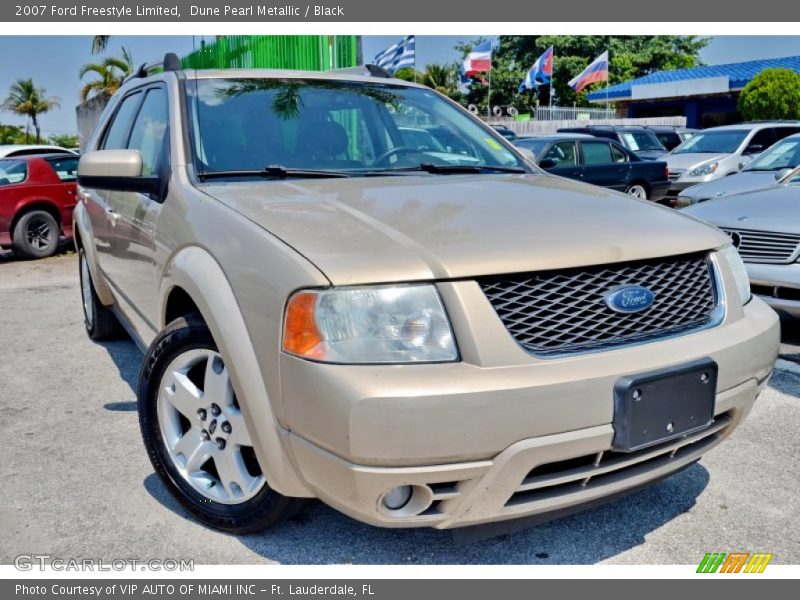 Dune Pearl Metallic / Black 2007 Ford Freestyle Limited
