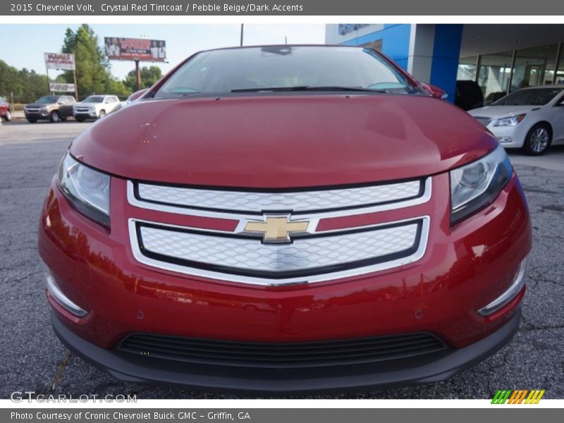 Crystal Red Tintcoat / Pebble Beige/Dark Accents 2015 Chevrolet Volt