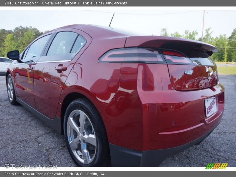 Crystal Red Tintcoat / Pebble Beige/Dark Accents 2015 Chevrolet Volt
