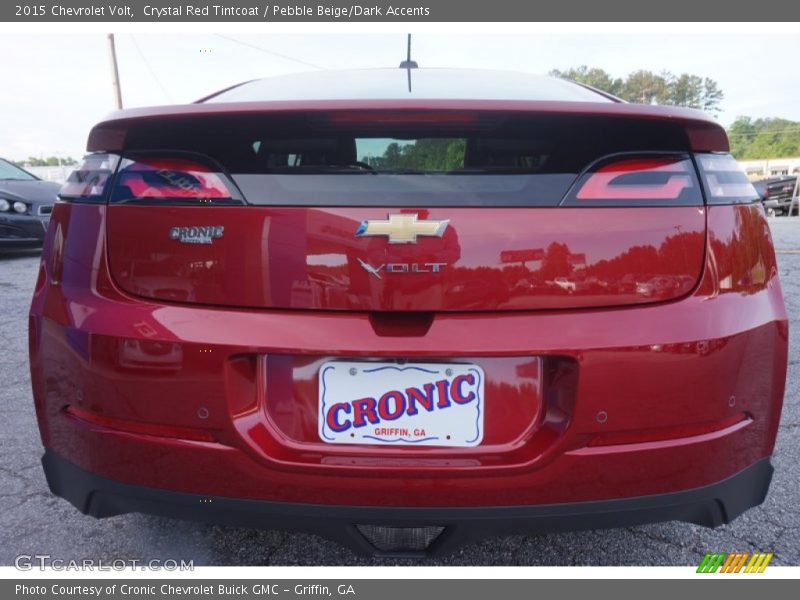 Crystal Red Tintcoat / Pebble Beige/Dark Accents 2015 Chevrolet Volt