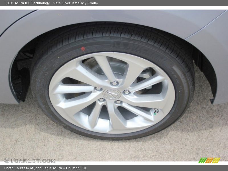 Slate Silver Metallic / Ebony 2016 Acura ILX Technology
