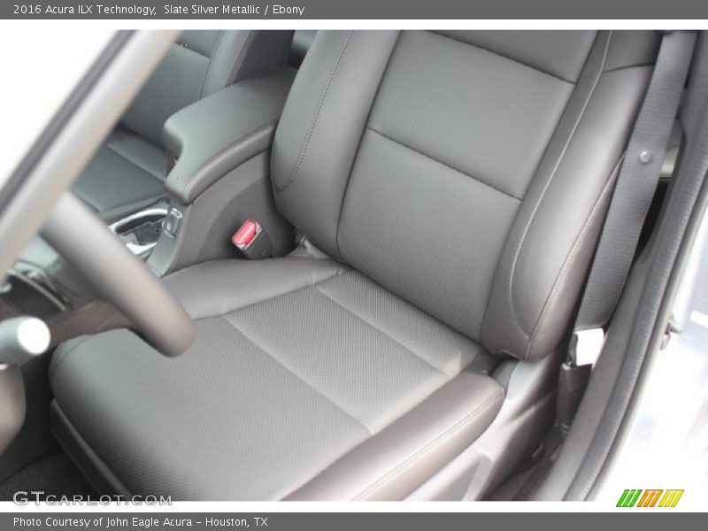 Slate Silver Metallic / Ebony 2016 Acura ILX Technology