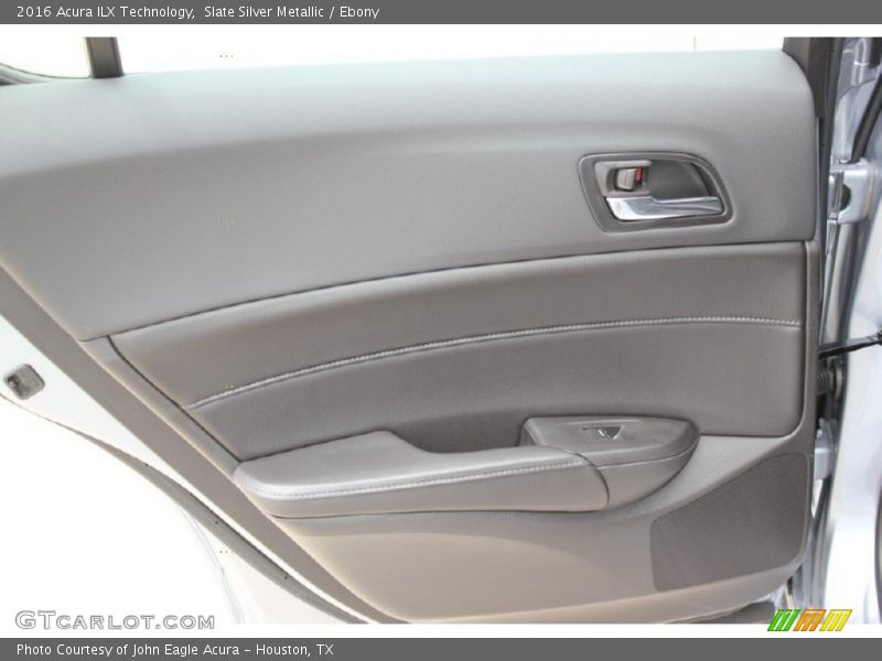Slate Silver Metallic / Ebony 2016 Acura ILX Technology