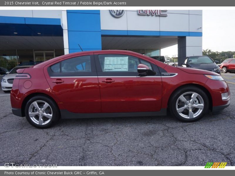 Crystal Red Tintcoat / Pebble Beige/Dark Accents 2015 Chevrolet Volt