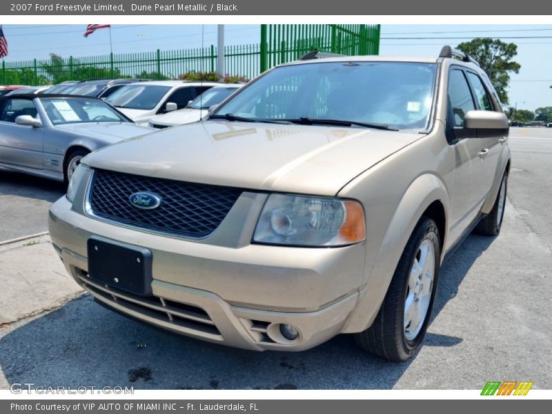 Dune Pearl Metallic / Black 2007 Ford Freestyle Limited