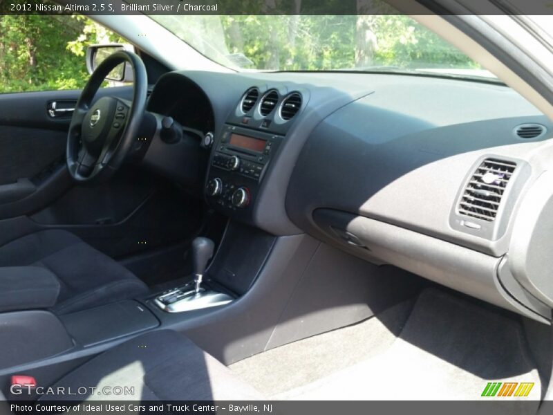 Brilliant Silver / Charcoal 2012 Nissan Altima 2.5 S