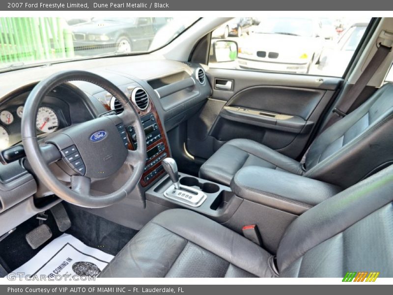Dune Pearl Metallic / Black 2007 Ford Freestyle Limited