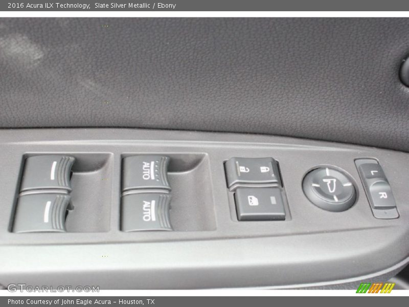 Slate Silver Metallic / Ebony 2016 Acura ILX Technology
