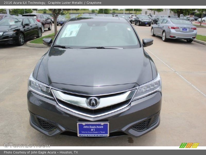 Graphite Luster Metallic / Graystone 2016 Acura ILX Technology