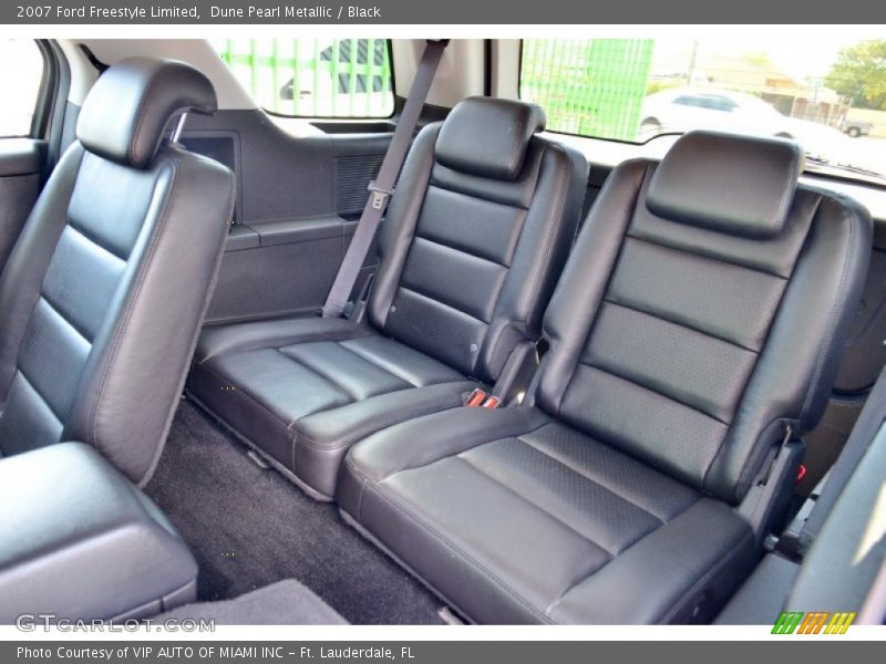Rear Seat of 2007 Freestyle Limited