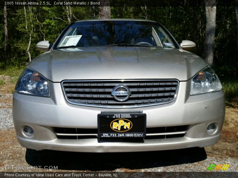 Coral Sand Metallic / Blond 2005 Nissan Altima 2.5 SL