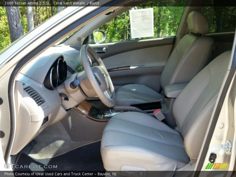 Coral Sand Metallic / Blond 2005 Nissan Altima 2.5 SL