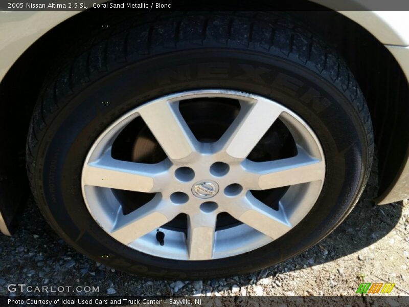 Coral Sand Metallic / Blond 2005 Nissan Altima 2.5 SL