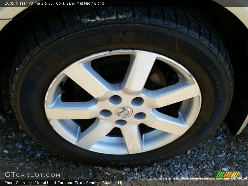 Coral Sand Metallic / Blond 2005 Nissan Altima 2.5 SL