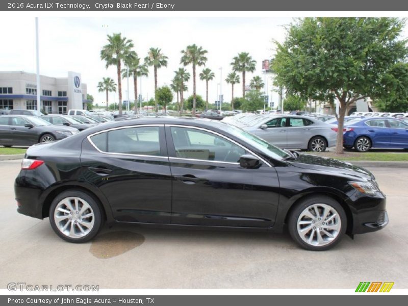 Crystal Black Pearl / Ebony 2016 Acura ILX Technology