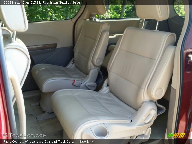 Red Brawn Metallic / Beige 2008 Nissan Quest 3.5 SE