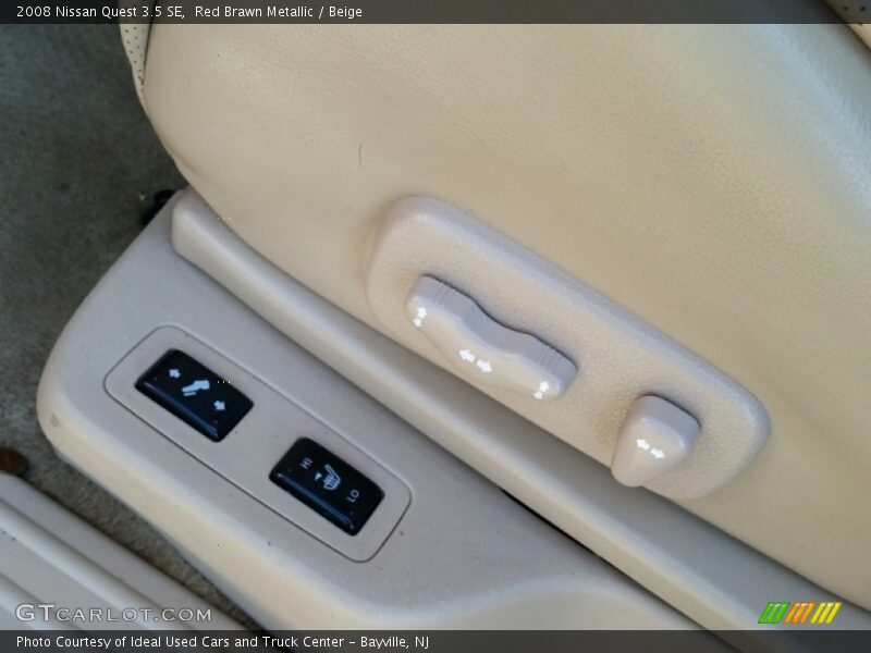 Red Brawn Metallic / Beige 2008 Nissan Quest 3.5 SE