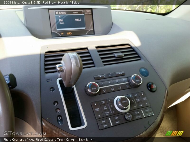 Red Brawn Metallic / Beige 2008 Nissan Quest 3.5 SE