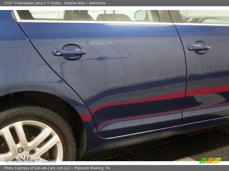 Shadow Blue / Anthracite 2007 Volkswagen Jetta 2.5 Sedan