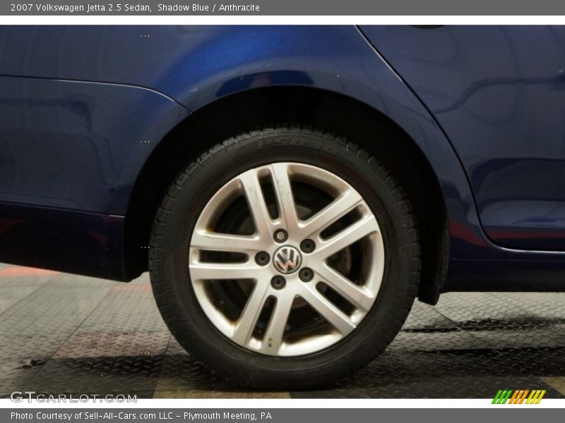 Shadow Blue / Anthracite 2007 Volkswagen Jetta 2.5 Sedan