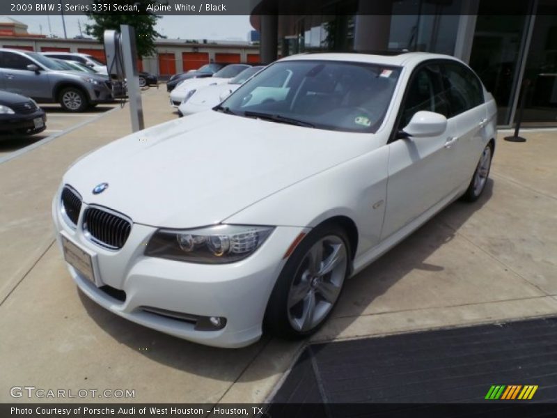 Alpine White / Black 2009 BMW 3 Series 335i Sedan