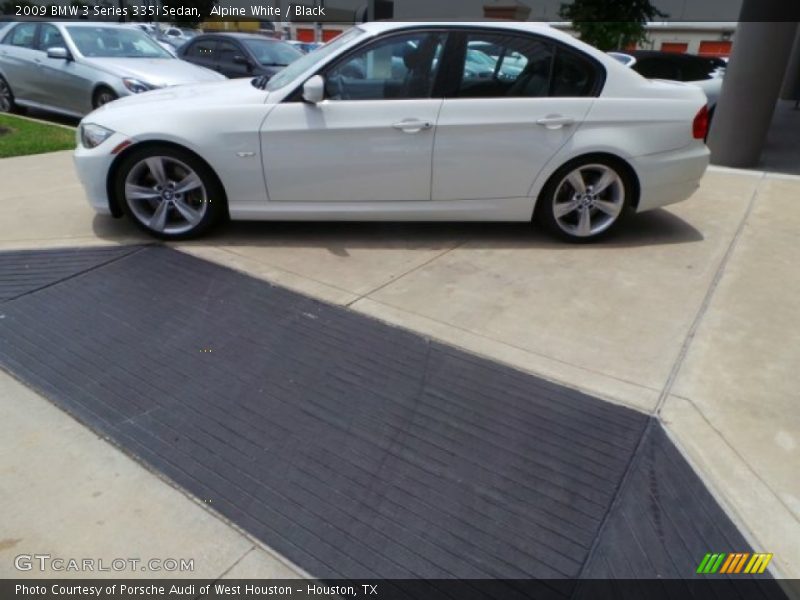 Alpine White / Black 2009 BMW 3 Series 335i Sedan