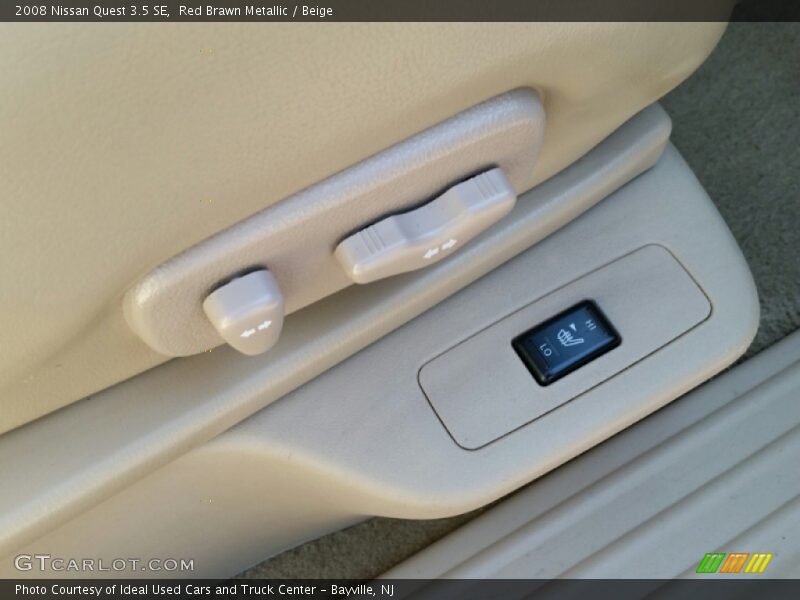 Red Brawn Metallic / Beige 2008 Nissan Quest 3.5 SE
